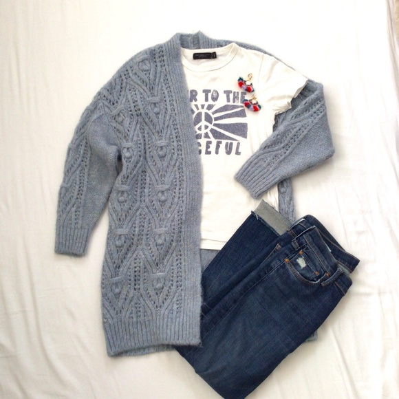 Anthropologie Sweaters - Anthropologie Nuvia Long Cardigan Sz XS